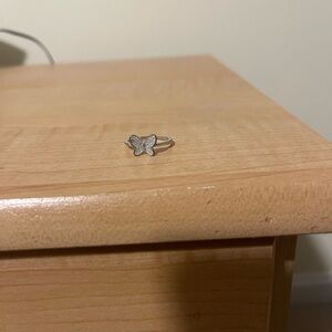 Silver Butterfly Ring